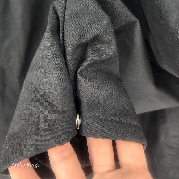 Five Four O’Leary Black Utility Jacket Corduroy Collar NWT Large - Picture 9 of 13